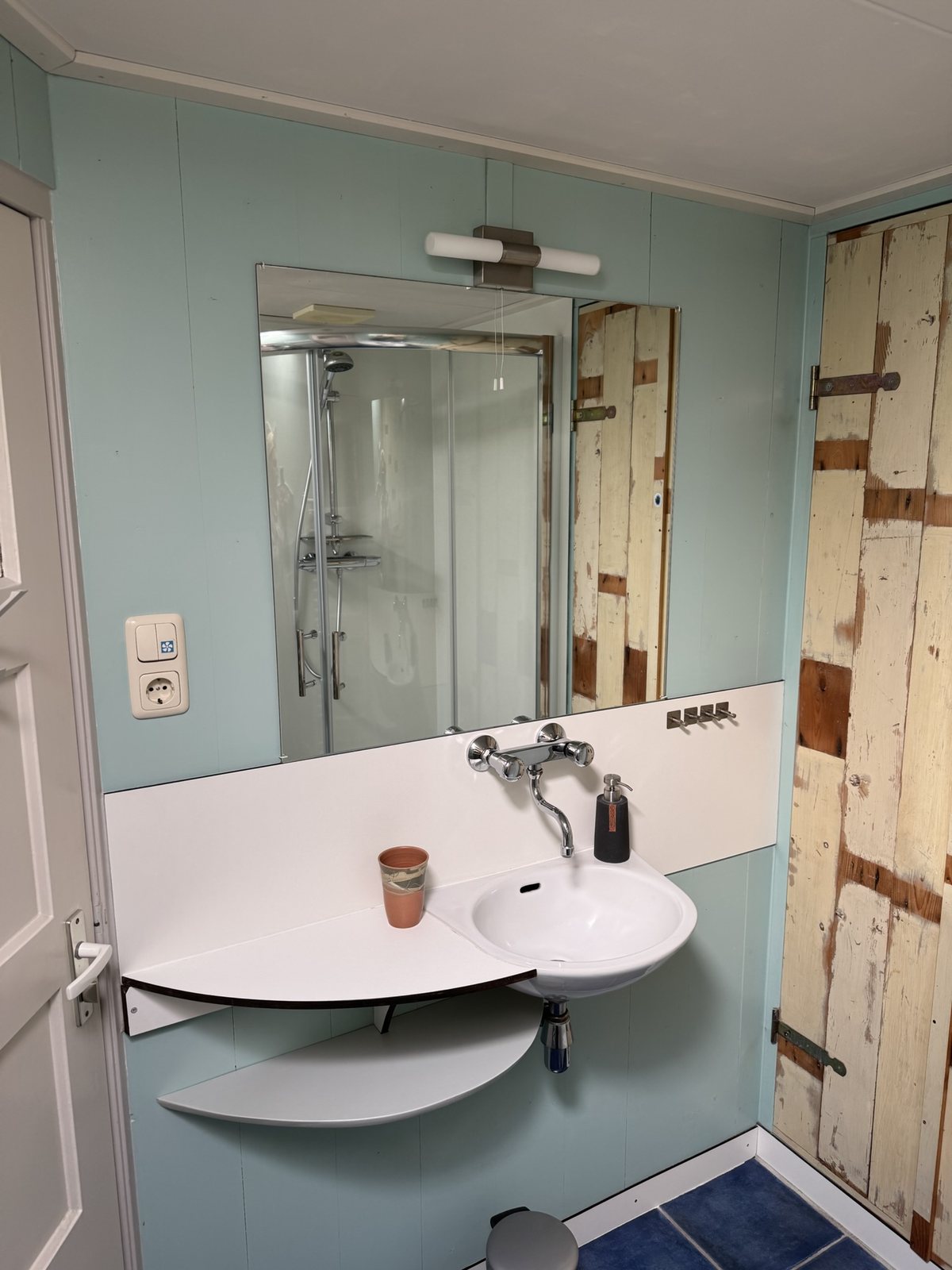 Eigen badkamer van B&B Basalt aan See