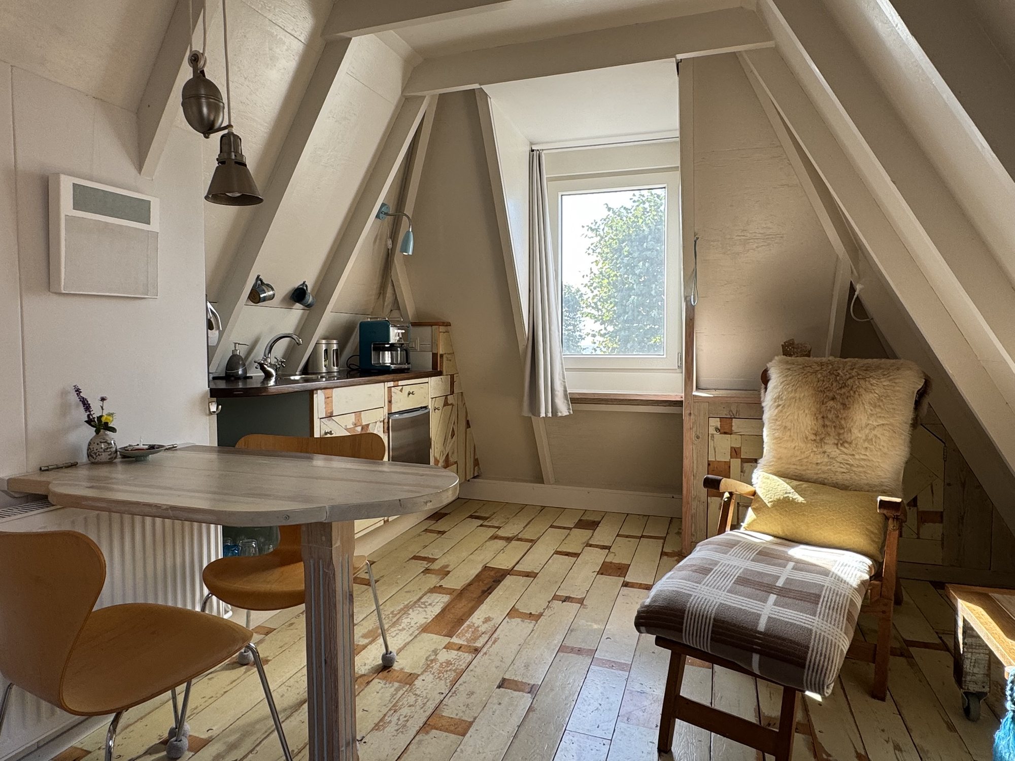 Interieur van B&B Basalt aan See